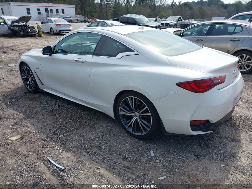 2018 Infiniti Q60 3.0T Luxe VIN: JN1EV7EK3JM341688 Lot: 38974382