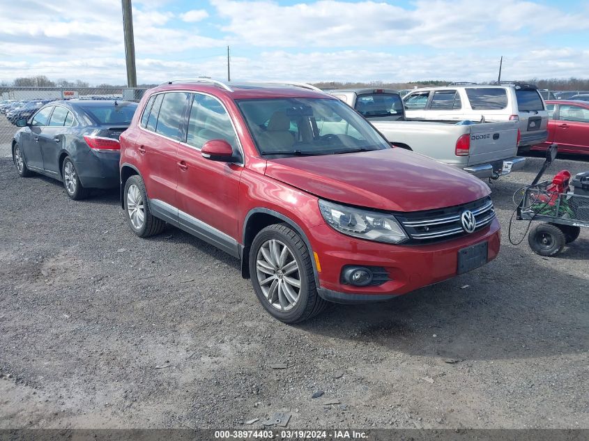 2016 VOLKSWAGEN TIGUAN S/SE/SEL/R-LINE - WVGBV7AX3GW056340