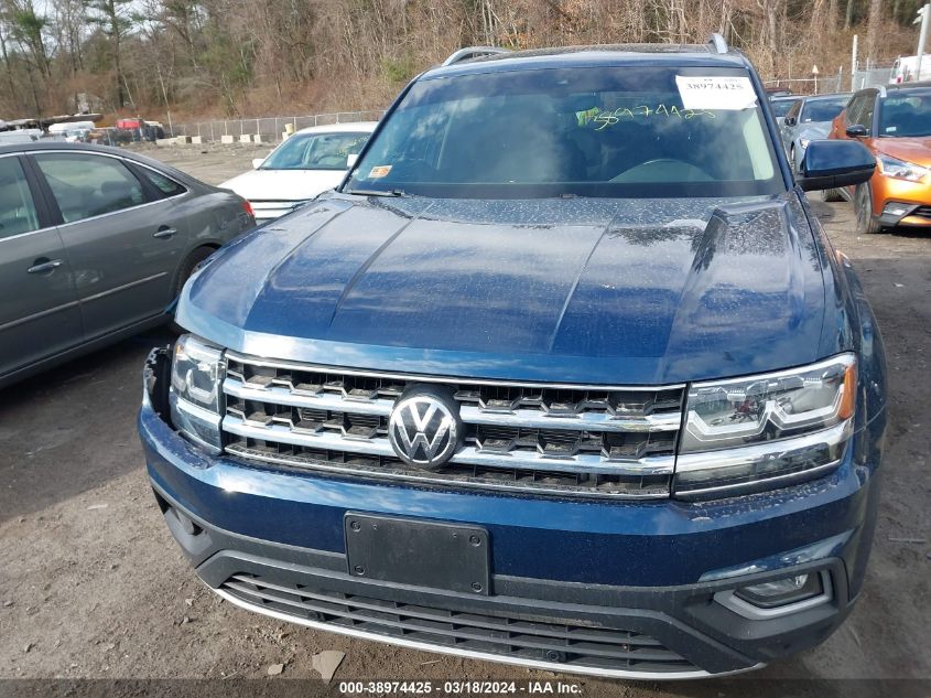 2019 Volkswagen Atlas 3.6L V6 Sel VIN: 1V2MR2CA0KC606535 Lot: 38974425