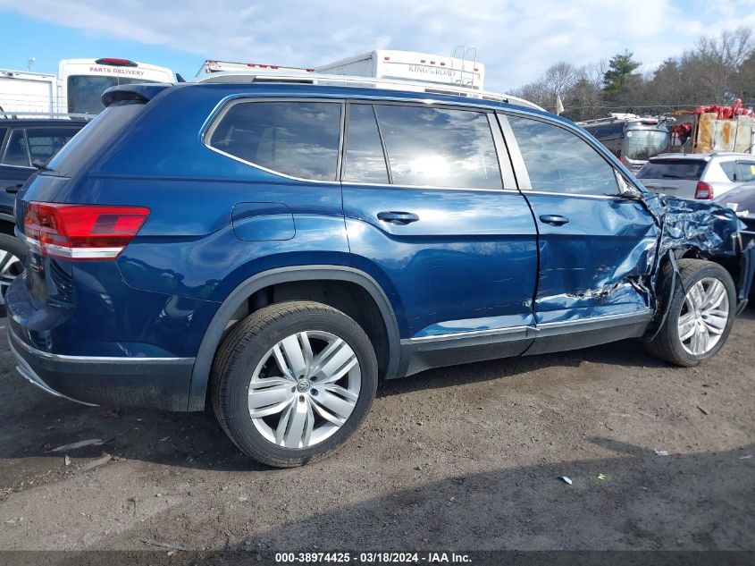 2019 Volkswagen Atlas 3.6L V6 Sel VIN: 1V2MR2CA0KC606535 Lot: 38974425