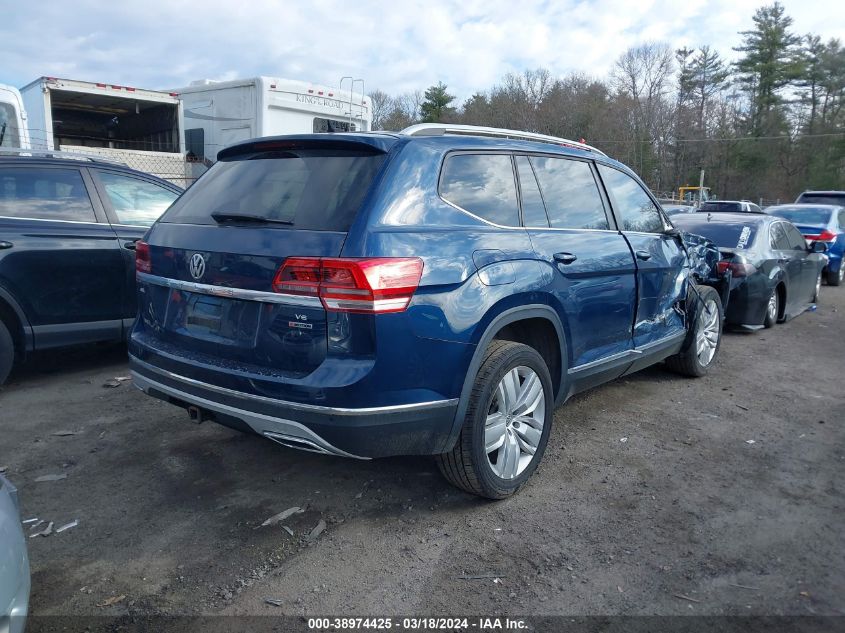 2019 Volkswagen Atlas 3.6L V6 Sel VIN: 1V2MR2CA0KC606535 Lot: 38974425