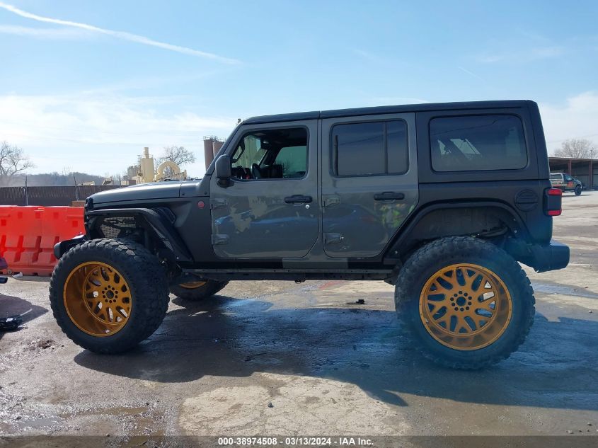 2020 Jeep Wrangler Unlimited Rubicon 4X4 VIN: 1C4HJXFN3LW178756 Lot: 38974508