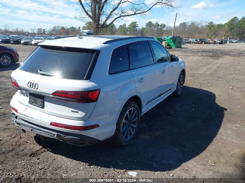 2023 Audi Q7 Premium Plus 45 Tfsi Quattro Tiptronic VIN: WA1LCBF72PD001474 Lot: 38974591