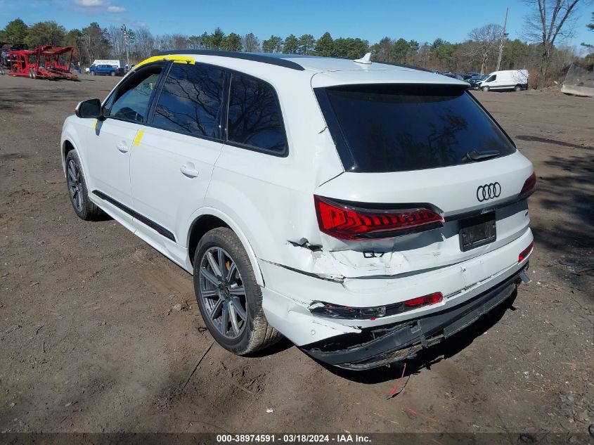 2023 Audi Q7 Premium Plus 45 Tfsi Quattro Tiptronic VIN: WA1LCBF72PD001474 Lot: 38974591