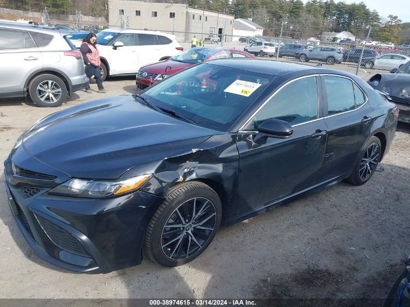 2021 Toyota Camry Se VIN: 4T1G11AK2MU523290 Lot: 38974615