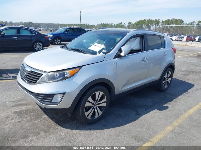 2013 Kia Sportage Ex VIN: KNDPCCA27D7449941 Lot: 38974681