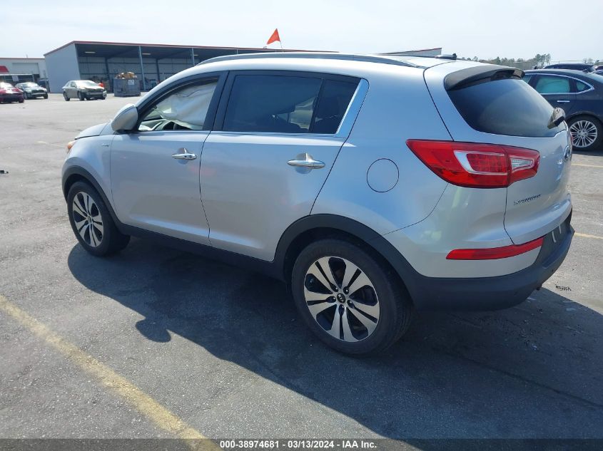 2013 Kia Sportage Ex VIN: KNDPCCA27D7449941 Lot: 38974681