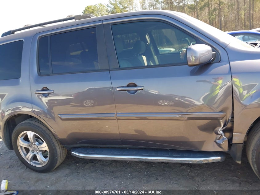2015 HONDA PILOT EXL - 5FNYF3H59FB029462
