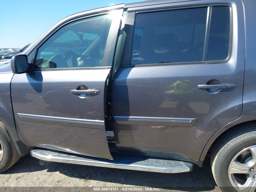 2015 HONDA PILOT EXL - 5FNYF3H59FB029462