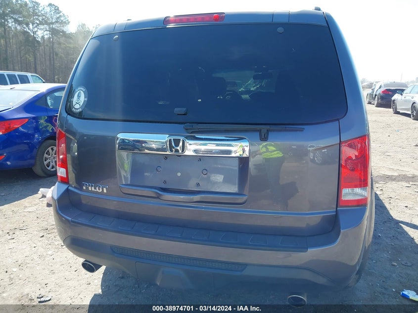 2015 HONDA PILOT EXL - 5FNYF3H59FB029462