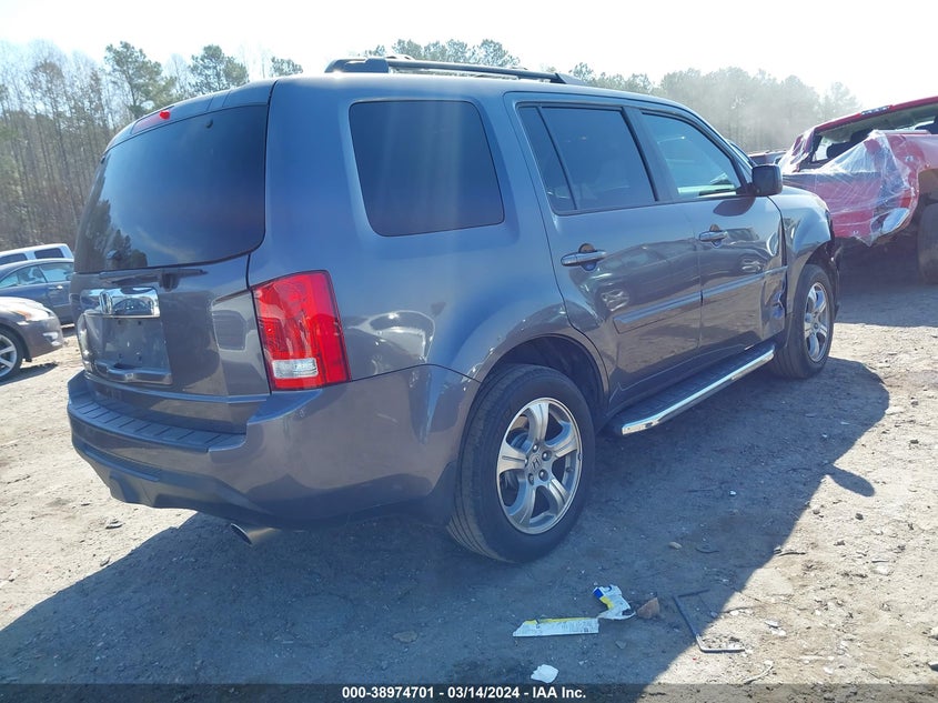 2015 HONDA PILOT EXL - 5FNYF3H59FB029462