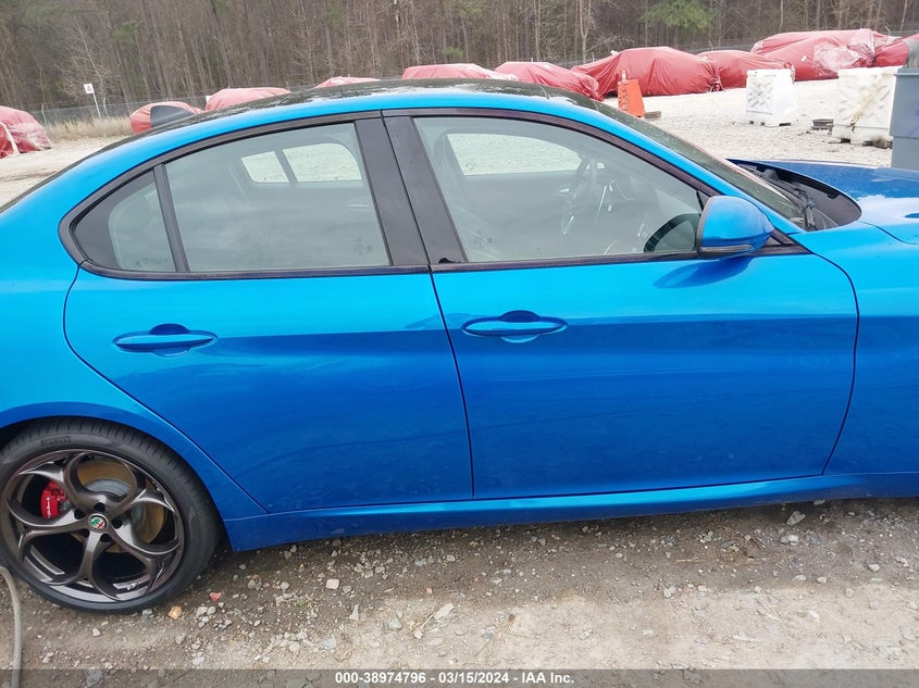 2019 ALFA ROMEO GIULIA TI SPORT RWD - ZARFAMBN9K7606257