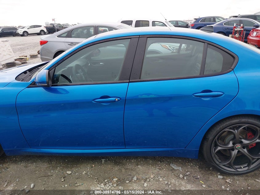 2019 ALFA ROMEO GIULIA TI SPORT RWD - ZARFAMBN9K7606257