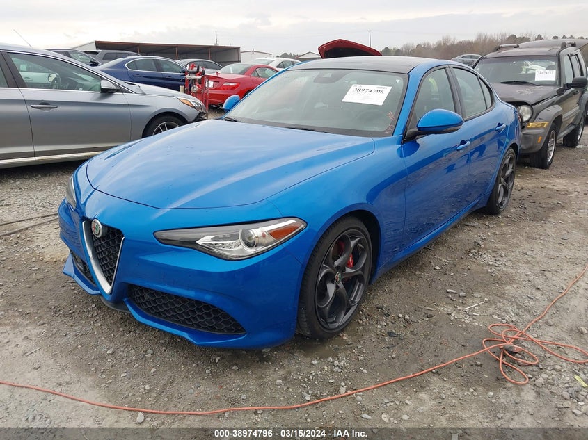 2019 ALFA ROMEO GIULIA TI SPORT RWD - ZARFAMBN9K7606257