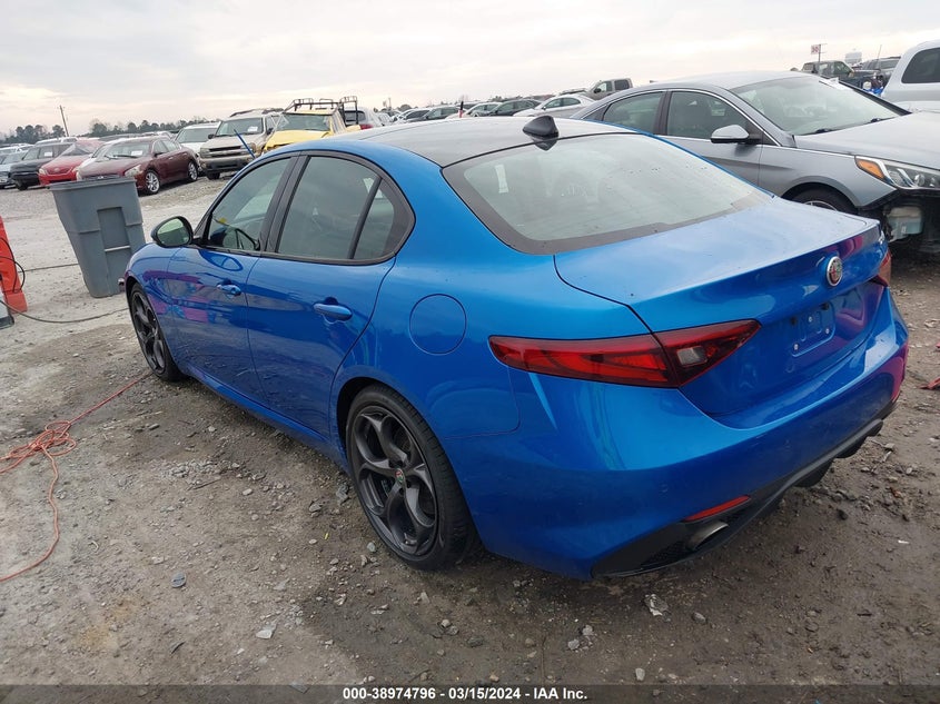 2019 ALFA ROMEO GIULIA TI SPORT RWD - ZARFAMBN9K7606257