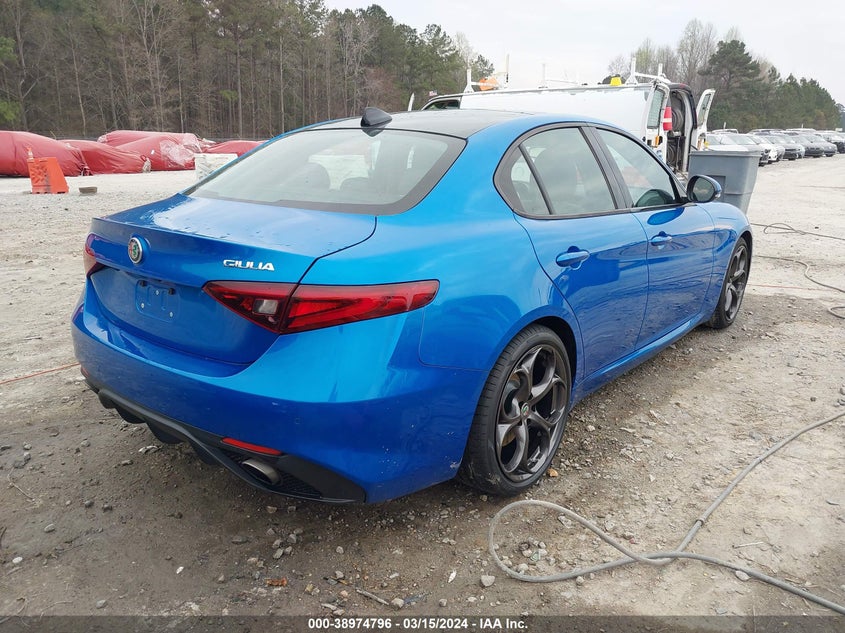 2019 ALFA ROMEO GIULIA TI SPORT RWD - ZARFAMBN9K7606257