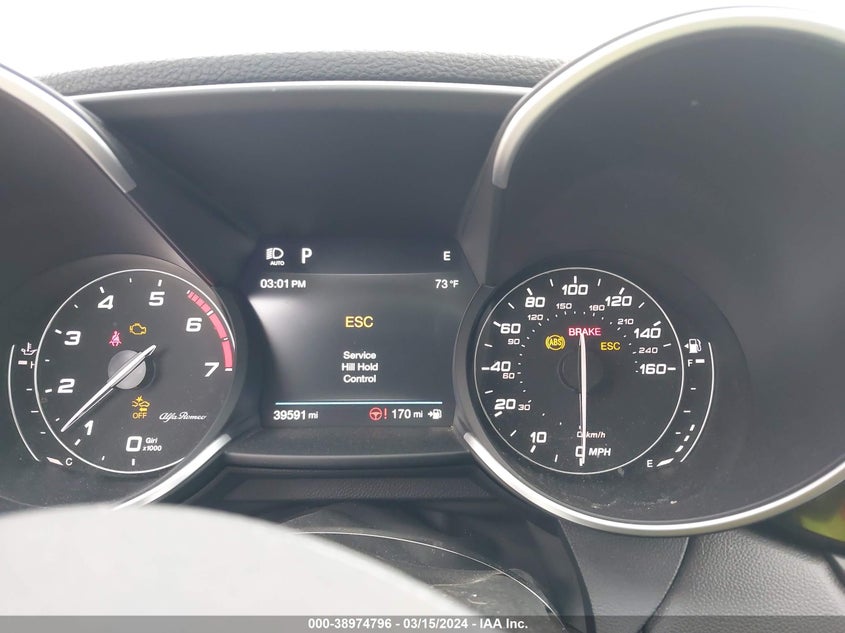 2019 ALFA ROMEO GIULIA TI SPORT RWD - ZARFAMBN9K7606257