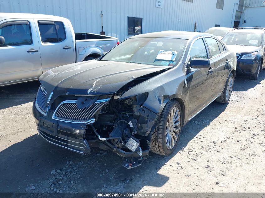 2015 Lincoln Mks VIN: 1LNHL9EK2FG603696 Lot: 38974901