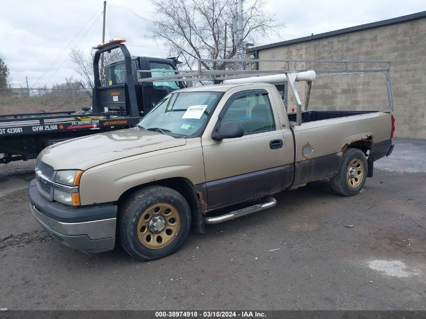 1GCEC14XX5Z270964 | 2005 CHEVROLET SILVERADO 1500