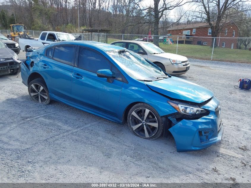 2017 SUBARU IMPREZA SPORT - 4S3GKAK69H3626821