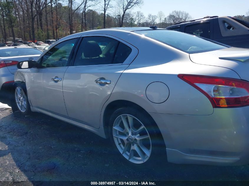 2009 Nissan Maxima 3.5 Sv VIN: 1N4AA51E19C831985 Lot: 38974957