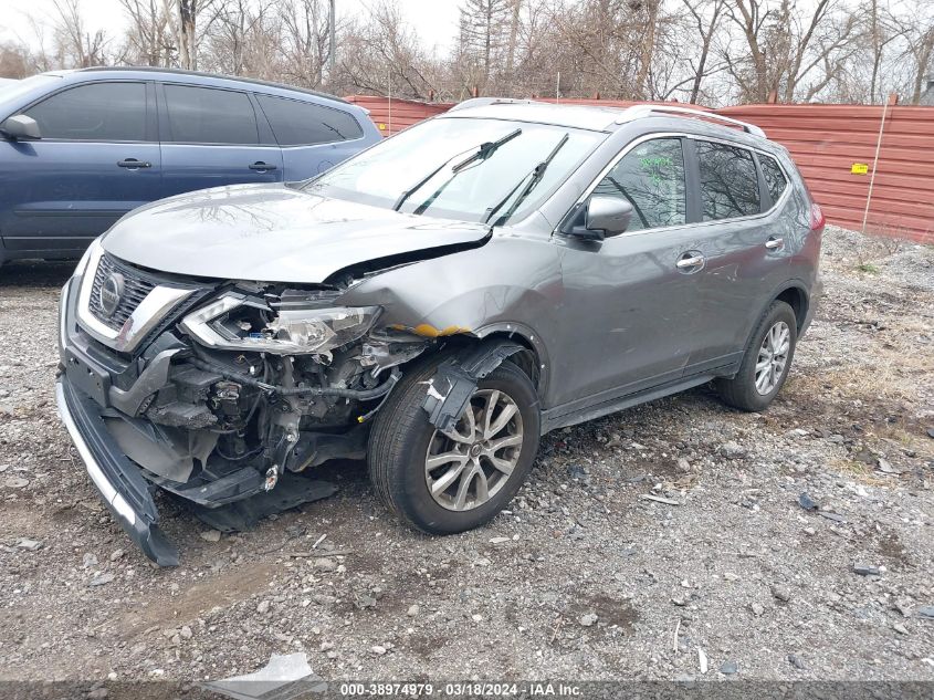 2020 Nissan Rogue Sv Intelligent Awd VIN: KNMAT2MV0LP511698 Lot: 38974979