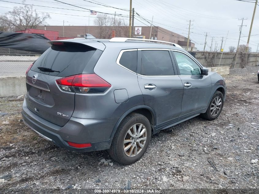 2020 Nissan Rogue Sv Intelligent Awd VIN: KNMAT2MV0LP511698 Lot: 38974979