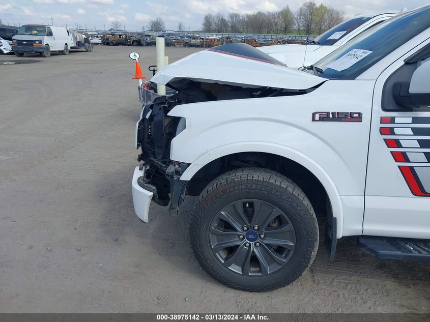 2018 FORD F-150 VIN: 1FTEW1E51JFE18886
