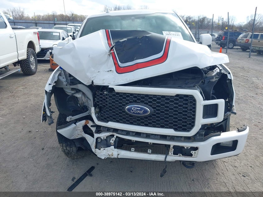 2018 FORD F-150 VIN: 1FTEW1E51JFE18886
