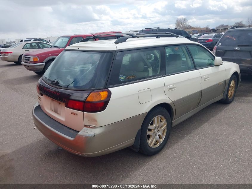 2002 Subaru Outback Limited VIN: 4S3BH686727654422 Lot: 38975290