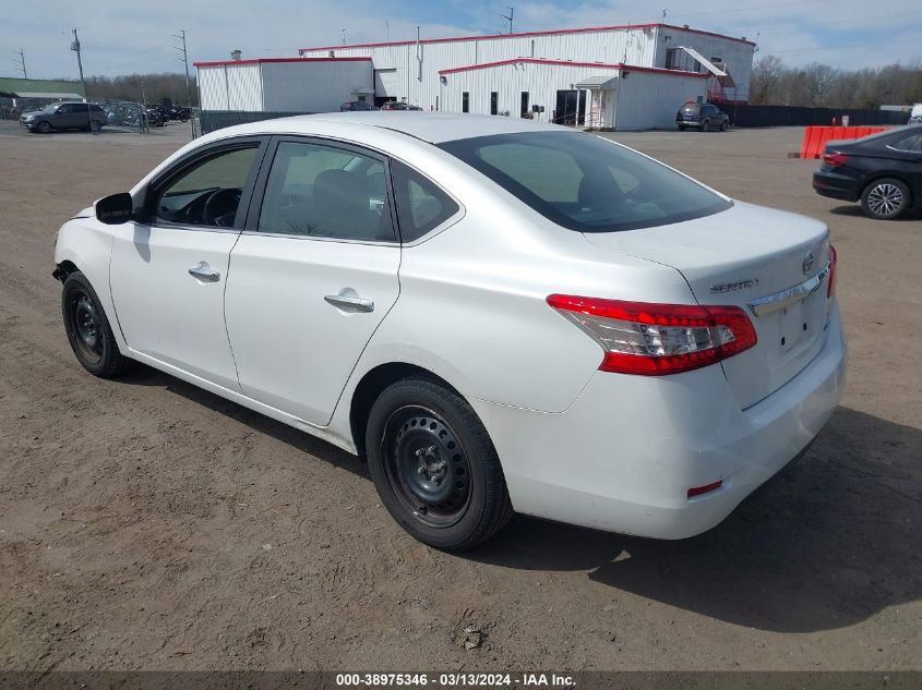 3N1AB7AP5EL657439 | 2014 NISSAN SENTRA