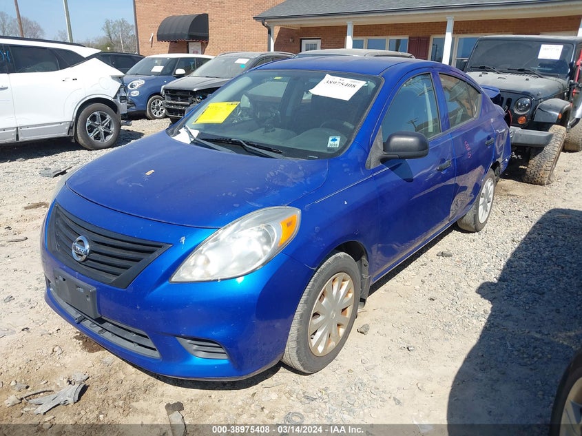 2012 Nissan Versa 1.6 S VIN: 3N1CN7AP9CL861612 Lot: 38975408