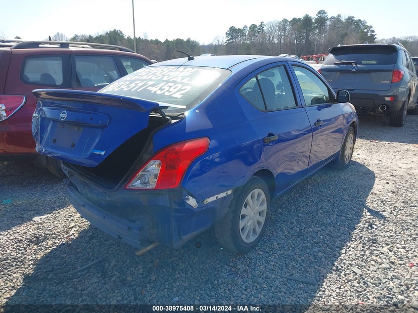 2012 Nissan Versa 1.6 S VIN: 3N1CN7AP9CL861612 Lot: 38975408