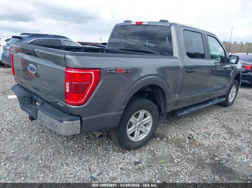 2022 Ford F-150 Xlt VIN: 1FTEW1EP8NKF31037 Lot: 38975411