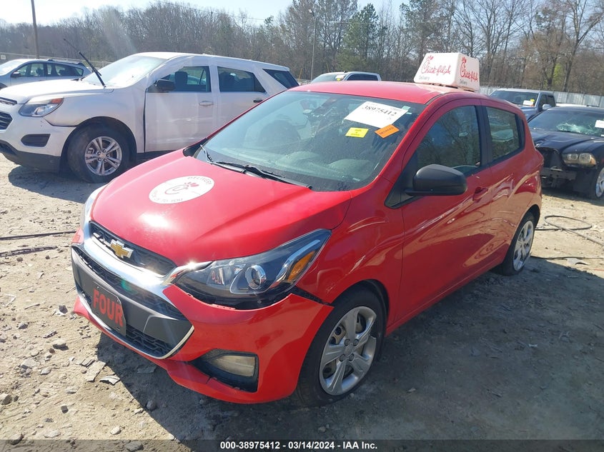 VIN KL8CB6SAXLC459936 2020 CHEVROLET SPARK FWD LS AUTOMATIC