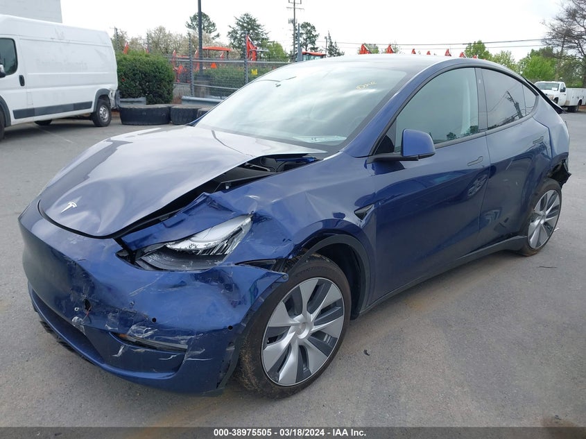 VIN 5YJYGDEE5LF031762 2020 TESLA MODEL Y