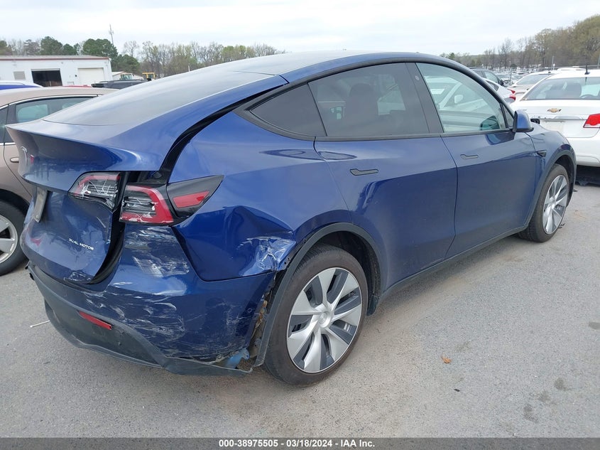 VIN 5YJYGDEE5LF031762 2020 TESLA MODEL Y