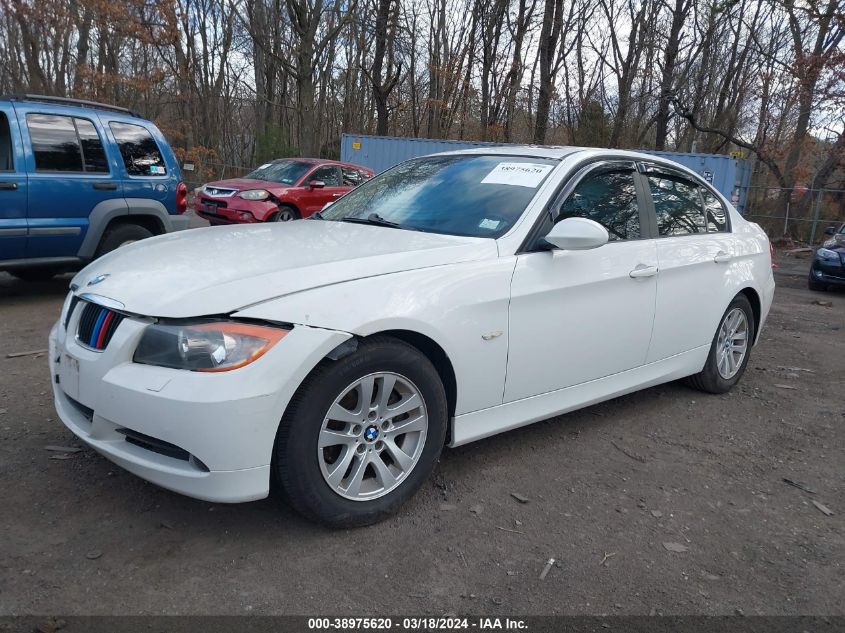 2007 BMW 328Xi VIN: WBAVC93517KX56053 Lot: 38975620