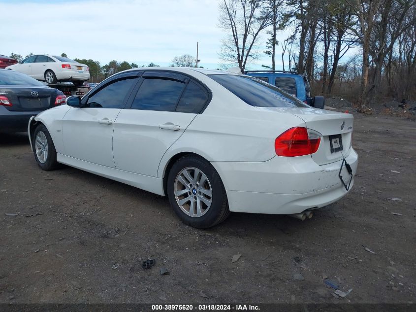 2007 BMW 328Xi VIN: WBAVC93517KX56053 Lot: 38975620