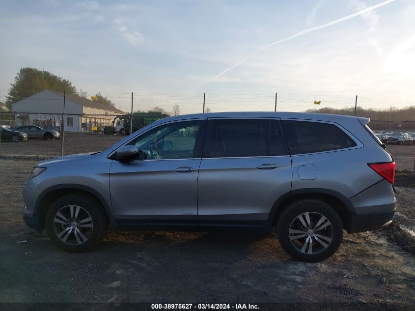 2017 Honda Pilot Ex-L VIN: 5FNYF6H5XHB010178 Lot: 38975627