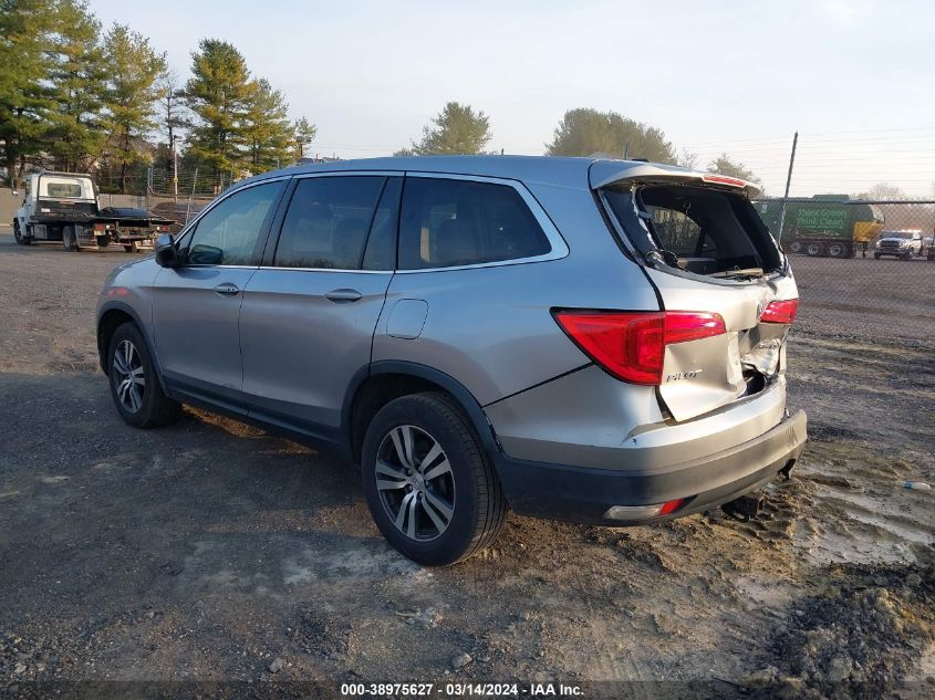 2017 Honda Pilot Ex-L VIN: 5FNYF6H5XHB010178 Lot: 38975627