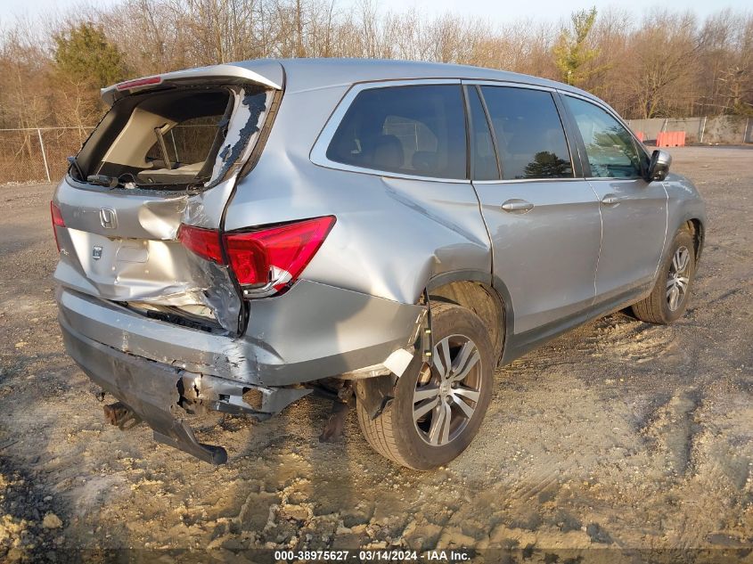 2017 Honda Pilot Ex-L VIN: 5FNYF6H5XHB010178 Lot: 38975627