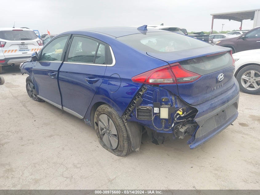 2022 Hyundai Ioniq Hybrid Se VIN: KMHC75LCXNU285121 Lot: 38975680