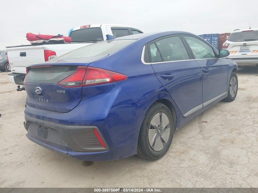 2022 Hyundai Ioniq Hybrid Se VIN: KMHC75LCXNU285121 Lot: 38975680