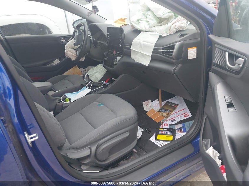 2022 Hyundai Ioniq Hybrid Se VIN: KMHC75LCXNU285121 Lot: 38975680