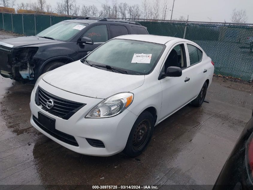 3N1CN7AP0EL833748 | 2014 NISSAN VERSA