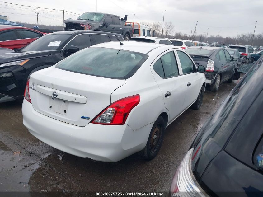 3N1CN7AP0EL833748 | 2014 NISSAN VERSA