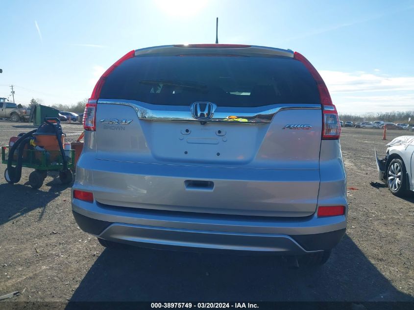 2016 Honda Cr-V Ex-L VIN: 5J6RM4H78GL058364 Lot: 38975749