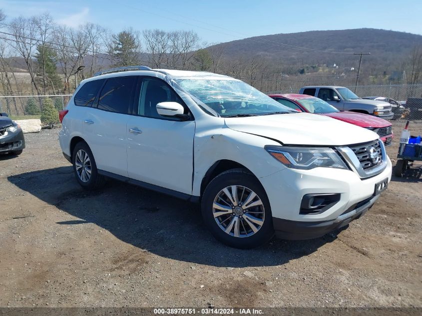 2019 Nissan Pathfinder Sv VIN: 5N1DR2MM4KC637633 Lot: 38975751