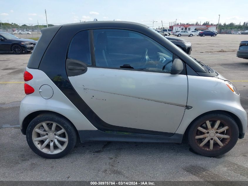 2013 Smart Fortwo Passion/Pure VIN: WMEEJ3BA5DK595160 Lot: 38975784